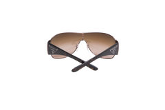 PRADA AVIATOR METAL GOLD TORTOISE