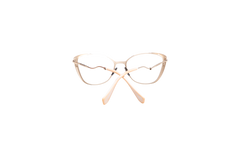 MIU MIU CAT EYE EYEGLASSES METAL GOLD/BLUE/WHITE