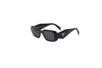 PRADA SYMBOLE RECTANGLE ACETATE BLACK