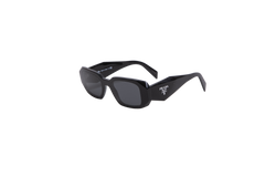 PRADA SYMBOLE RECTANGLE ACETATE BLACK