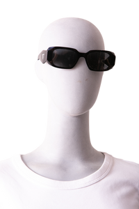 PRADA SYMBOLE RECTANGLE ACETATE BLACK
