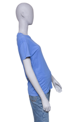 MIU MIU T-SHIRT COTTON BLUE
