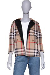 BURBERRY COAT KIDS VINTAGE CHECK BEIGE