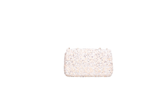 CHANEL CC FLAP SMALL SEQUINS BUTTER GOLD HDWR