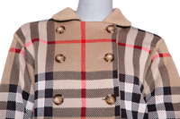 BURBERRY COAT KIDS VINTAGE CHECK BEIGE