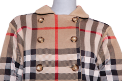 BURBERRY COAT KIDS VINTAGE CHECK BEIGE
