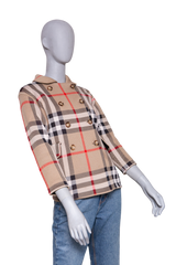 BURBERRY COAT KIDS VINTAGE CHECK BEIGE