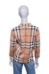 BURBERRY COAT KIDS VINTAGE CHECK BEIGE