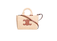 CELINE CABAS THAIS SMALL IN RAFFIA TANNED
