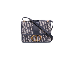 DIOR 30 MONTAIGNE JACQUARD DIOR OBLIQUE NAVY