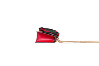 GUCCI SYLVIE SMALL WEB LEATHER RED