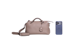 FENDI BY THE WAY SOFT MEDIUM SELLERIA GRAY