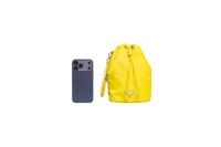 PRADA CONTENITORE MANIGLIA RE-NYLON LEMON YELLOW