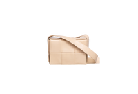 BOTTEGA CANDY CASSETTE MAXI INTRECCIATO BEIGE