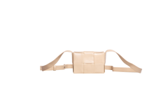 BOTTEGA CANDY CASSETTE MAXI INTRECCIATO BEIGE