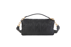 FENDI BAGUETTE ZUCCA EMBOSSED