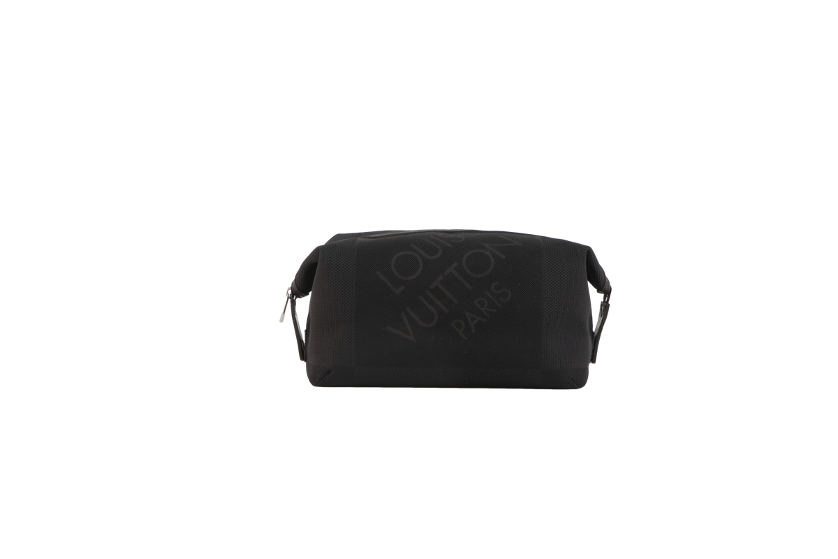 LV NECESSAIRE LARGE MENS BLACK