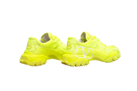 DESAPEGO THASSIA NAVES VALENTINO SNEAKERS CLIMBERS LEATHER/CANVAS GREEN FLUORESCENT - 36,5 BR