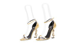 DESAPEGO THASSIA NAVES YSL SANDAL OPYUM LEATHER GOLD - 36,5 BR