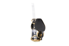 DESAPEGO THASSIA NAVES YSL SANDAL OPYUM LEATHER GOLD - 36,5 BR