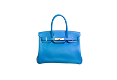 HERMÈS BIRKIN 30 BLEU ZANZIBAR-EPSOM-GOLD HDWR