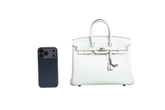 HERMÈS BIRKIN 25 SWIFT PEPPERMINT - PLD HDWR