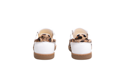 DESAPEGO THASSIA NAVES D&G X DIADORA SNEAKERS BRASIL INDOOR LEATHER WHITE/ANIMAL PRINT - 35,5/36 BR