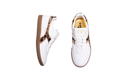 DESAPEGO THASSIA NAVES D&G X DIADORA SNEAKERS BRASIL INDOOR LEATHER WHITE/ANIMAL PRINT - 35,5/36 BR