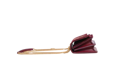 DESAPEGO ANNA FASANO YSL SUNSET VELVET MINI BURGUNDY
