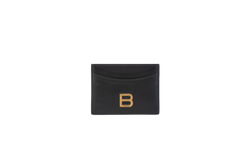 BALENCIAGA CARD HOLDER B LOGO BLACK