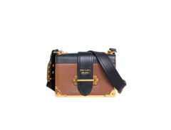 PRADA CITY CAHIER CALFSKIN AND SAFFIANO