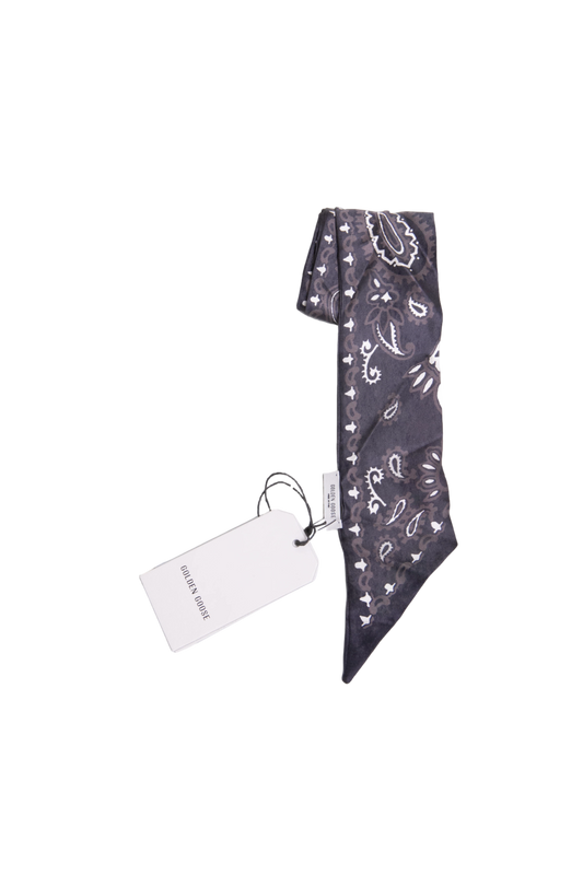 GOLDEN GOOSE TWILLY SEDA PAISLEY GREY