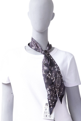 GOLDEN GOOSE TWILLY SEDA PAISLEY GREY