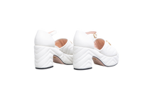 GUCCI SANDAL GG MARMONT MATELASSÊ WHITE -  37 BR