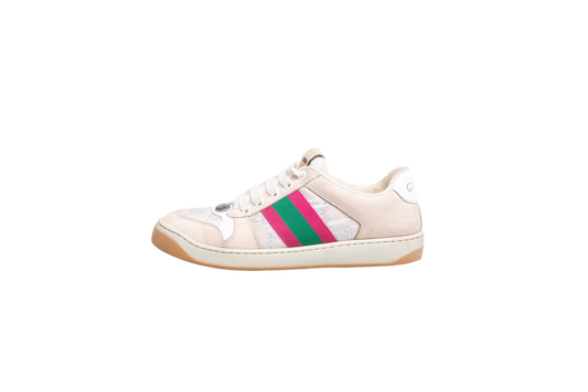GUCCI SNEAKER GG SCREENER BEIGE & PINK - 35 BR
