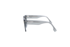 FENDI SQUARE ACETATE TRANSPARENT LIGHT GREY