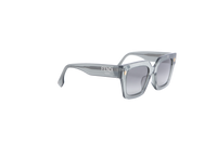 FENDI SQUARE ACETATE TRANSPARENT LIGHT GREY