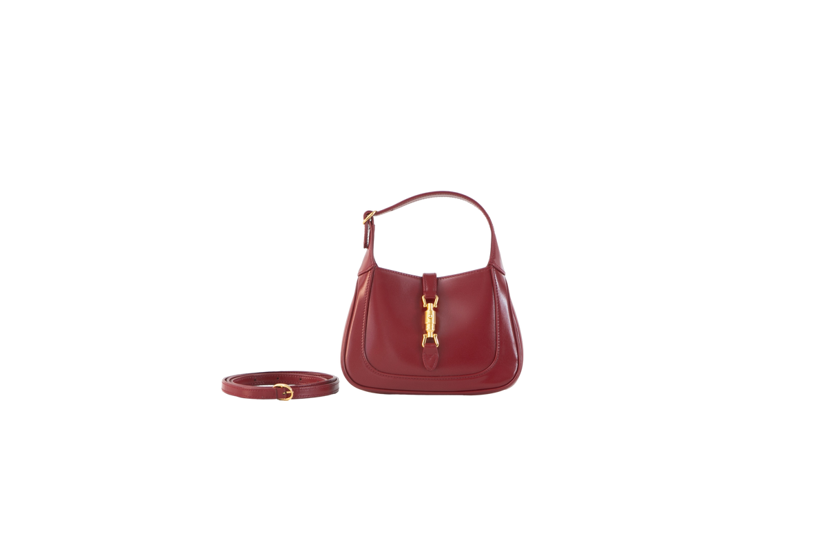 GUCCI MINI JACKIE 1961 BURGUNDY