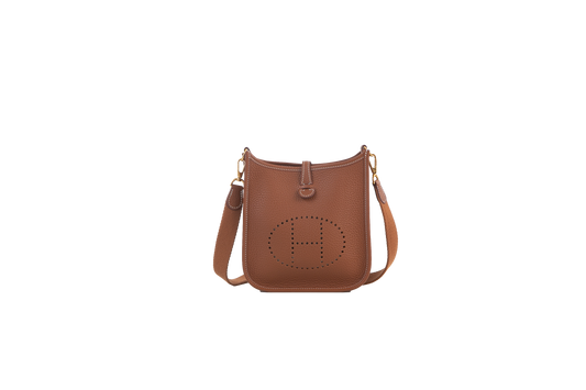 HERMÈS EVELYNE 16 MINI CARAMEL GOLD