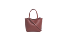 THE ROW SMALL PARK TOTE COGNAC LEATHER W/STRAP