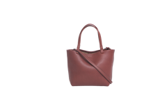 THE ROW SMALL PARK TOTE COGNAC LEATHER W/STRAP