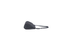THE ROW ABBY SMALL SUEDE SHOULDER DARK NAVY