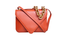 BOTTEGA MOUNT ENVELOPE CROSSBODY ORANGE