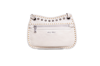 MIU MIU STUDDED NAPPA BORCHIE TALCO