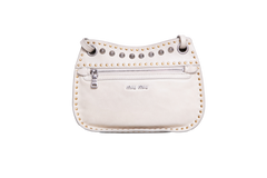 MIU MIU STUDDED NAPPA BORCHIE TALCO
