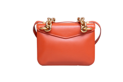 BOTTEGA MOUNT ENVELOPE CROSSBODY ORANGE