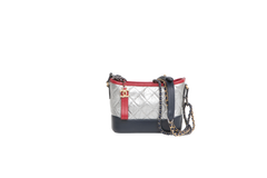 CHANEL GABRIELLE SMALL METALLIC AGED NAVY
