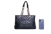 CHANEL GRAND SHOPPING TOTE (GST) CAVIAR BLACK