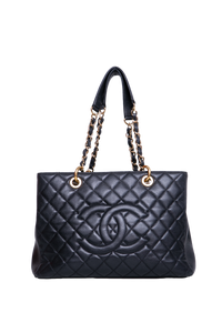 CHANEL GRAND SHOPPING TOTE (GST) CAVIAR BLACK