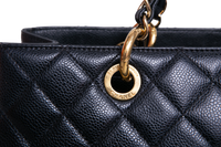 CHANEL GRAND SHOPPING TOTE (GST) CAVIAR BLACK